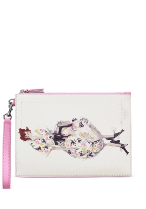 Marc Jacobs sketch wristlet - Pink