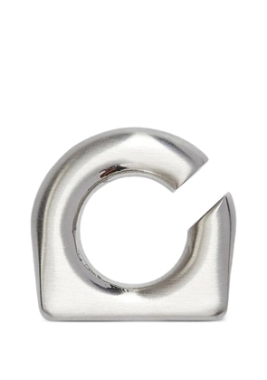 Rick Owens Round Prong ear cuff - Silver