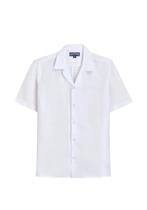 Vilebrequin short-sleeve embroidered shirt - White