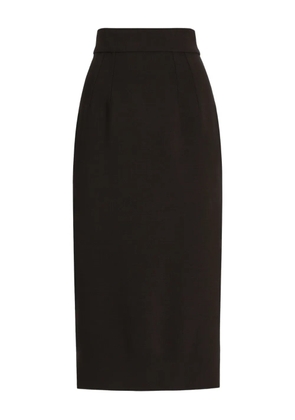 Dolce & Gabbana high-waisted midi skirt - Black