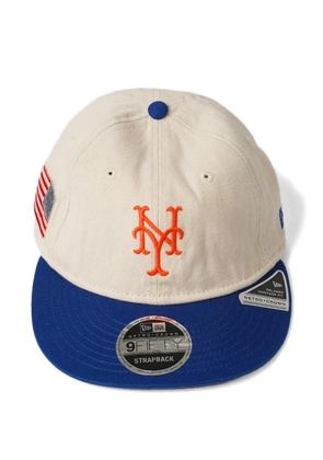 NEW ERA CAP 9Fifty herringbone logo baseball cap - Neutrals