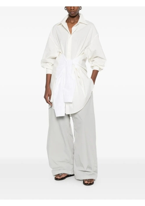 MM6 Maison Margiela elasticated-waist trousers - Grey