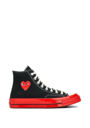 Comme Des Garçons Play x Converse heart-motif high-top sneakers - Black