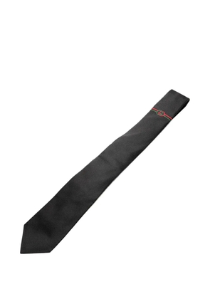 Gucci Pre-Owned 2000s logo tie - Black