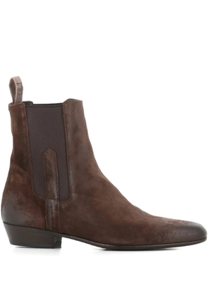 Pantanetti 30mm suede Chelsea boots - Brown