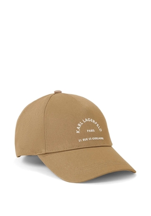 Karl Lagerfeld Rue St-Guillaume baseball cap - Neutrals