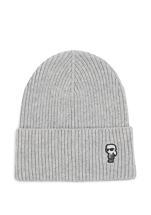 Karl Lagerfeld K/Ikonik 2.0 beanie - Grey