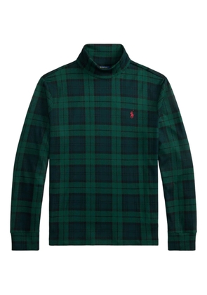 Polo Ralph Lauren plaid turtleneck sweatshirt - Green