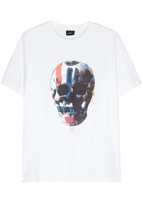 PS Paul Smith skull-print T-shirt - White