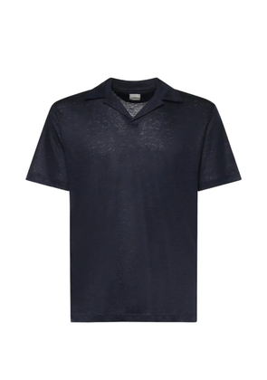 Eleventy revere-collar T-shirt - Blue