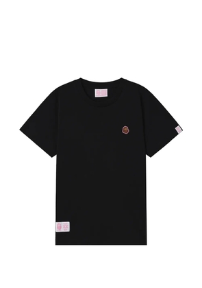 FINGERCROXX logo-patch T-shirt - Black