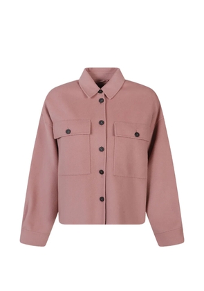 Weekend Max Mara buttoned flap-pocket jacket - Pink