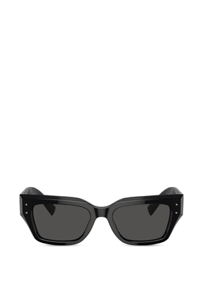 Dolce & Gabbana Eyewear studded square sunglasses - Black