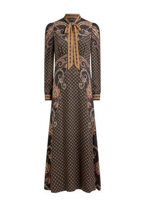 ETRO paisley-print dress - Black