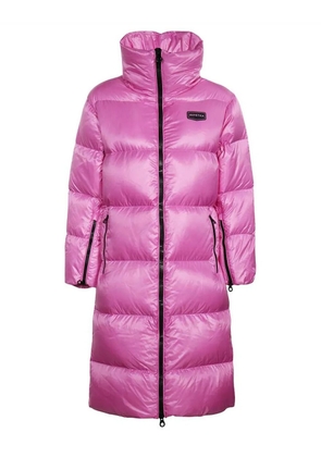 Duvetica high-neck puffer coat - Pink