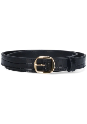 Coperni crocodile-effect belt - Black
