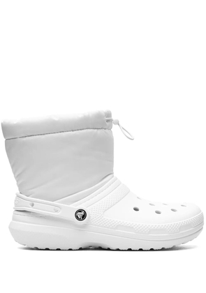 Crocs 'Neo Puff' Lined Clogs boots - White