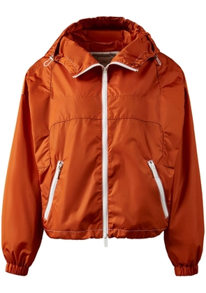 Hogan panelled hooded windbreaker jacket - Orange
