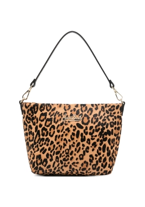 MC2 Saint Barth leopard-print shoulder bag - Neutrals