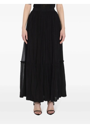 Saint Laurent ruffled skirt - Black