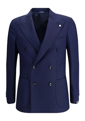 GI CAPRI double-breasted blazer - Blue