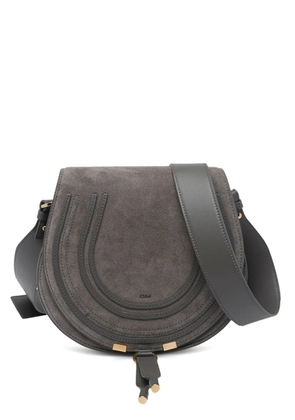 Chloé Marcie suede crossbody bag - Grey