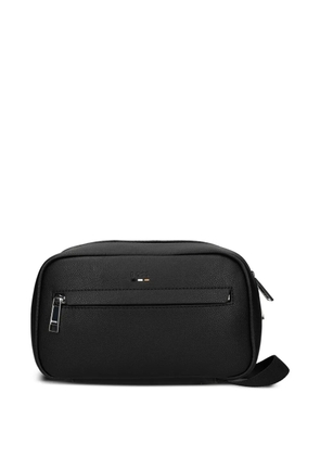 BOSS zip-around wash bag - Black