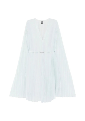 BOSS Doplisse V-neck pleated midi dress - Blue