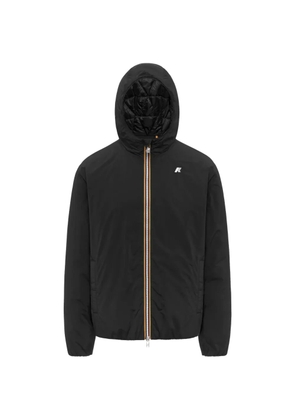 K-Way hooded zip jacket - Black