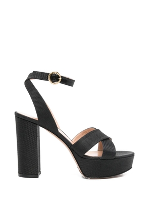 Gianvito Rossi crisscross-strap sandals - Black