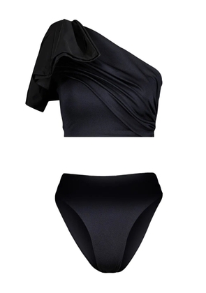Giambattista Valli bow-detail asymmetric bikini set - Black