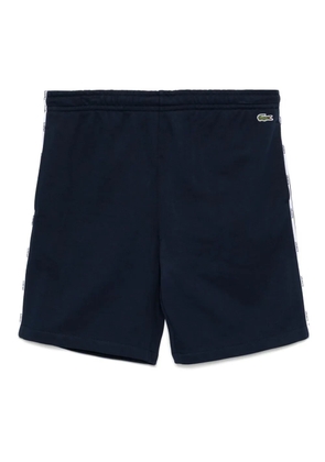 Lacoste cotton logo-trim shorts - Blue