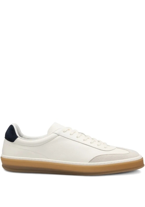 BOSS leather sneakers - White