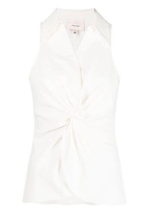 Cinq A Sept Mckenna sleeveless blouse - White