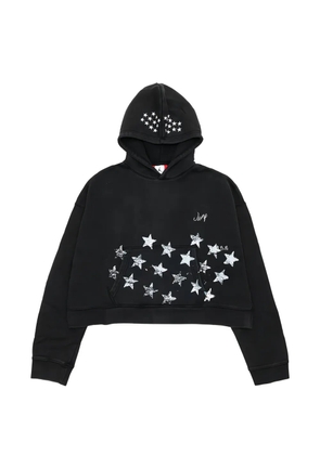 Jordan star-print hoodie - Black