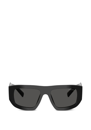 Prada Eyewear logo-detail sunglasses - Black