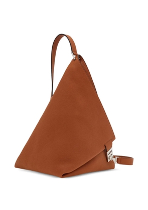 Ferragamo Hug buckle slingbag (M) - Neutrals