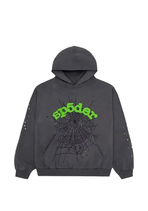 SP5DER Wait Web hooded sweatshirt - Grey