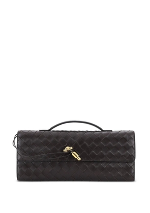 Bottega Veneta Pre-Owned Andiamo Top Handle Intrecciato Nappa Long clutch bag - Brown