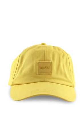 BOSS logo patch cap - Yellow