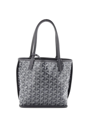 Goyard Pre-Owned Anjou Reversible Tote Coated Canvas Mini satchel - Grey