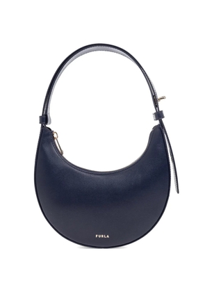 Furla Delizia zip leather mini tote bag - Blue