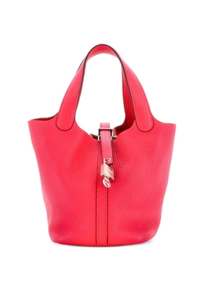 Hermès Pre-Owned Picotin Lock Bag Clemence PM bucket bag - Pink