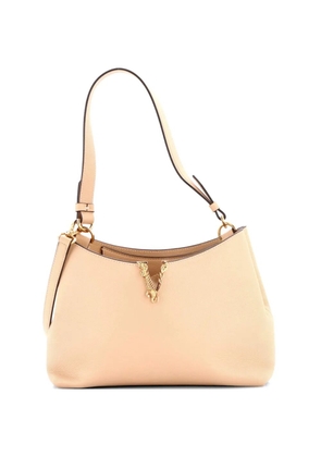 Versace Pre-Owned Virtus Leather Small hobo bag - Neutrals