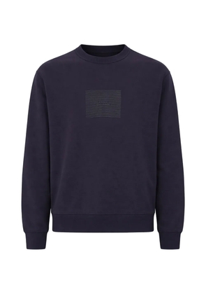 Armani Exchange logo detail sweatshirt - Blue