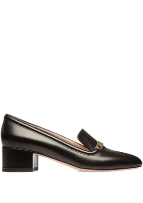 Bally 40mm Deco metal-plaque pumps - Black