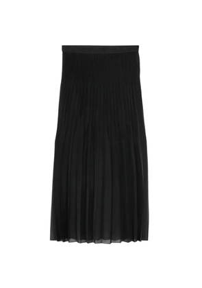 LESS gradated pleated skirt - Black