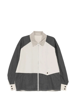 CROQUIS colour-block jacket - Neutrals