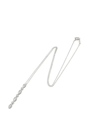 Tiffany & Co Eyewear 2010s Swing drop diamond necklace - Silver