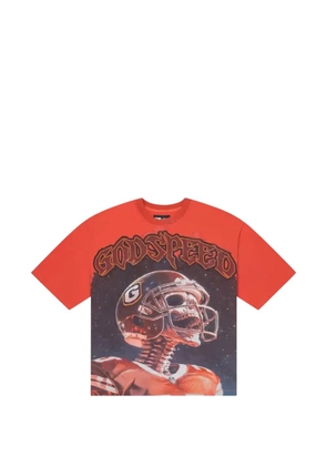 GODSPEED graphic-print T-shirt - Orange